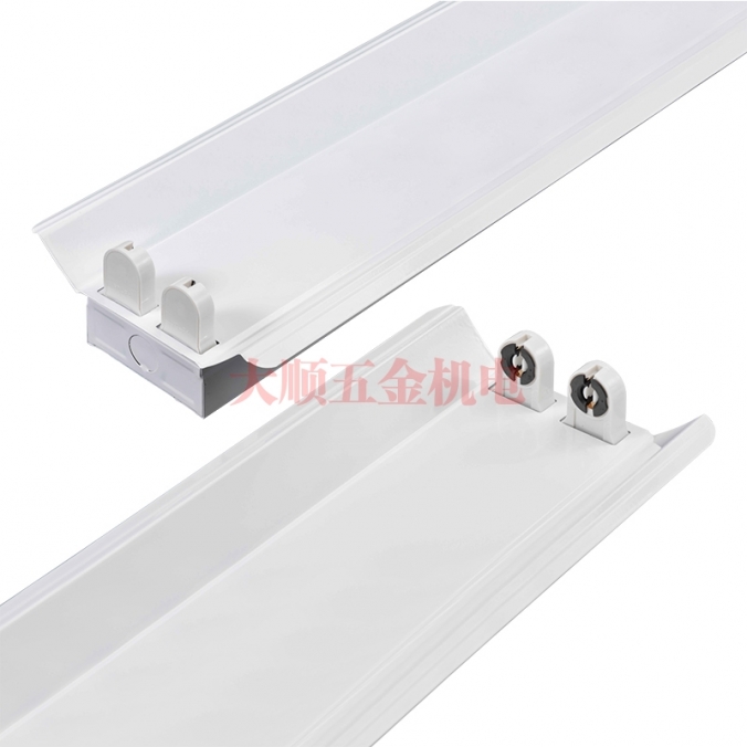 金樽系列T8灯双支带罩支架-经济款